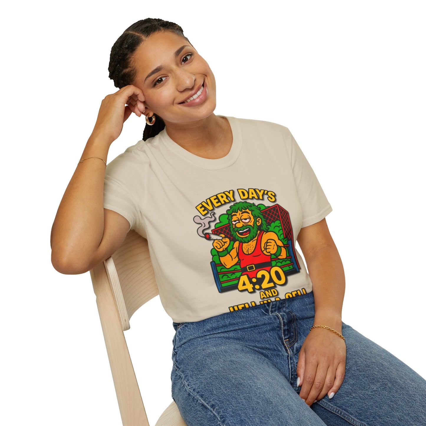 420 Wrestling Fan- SWD T-Shirt