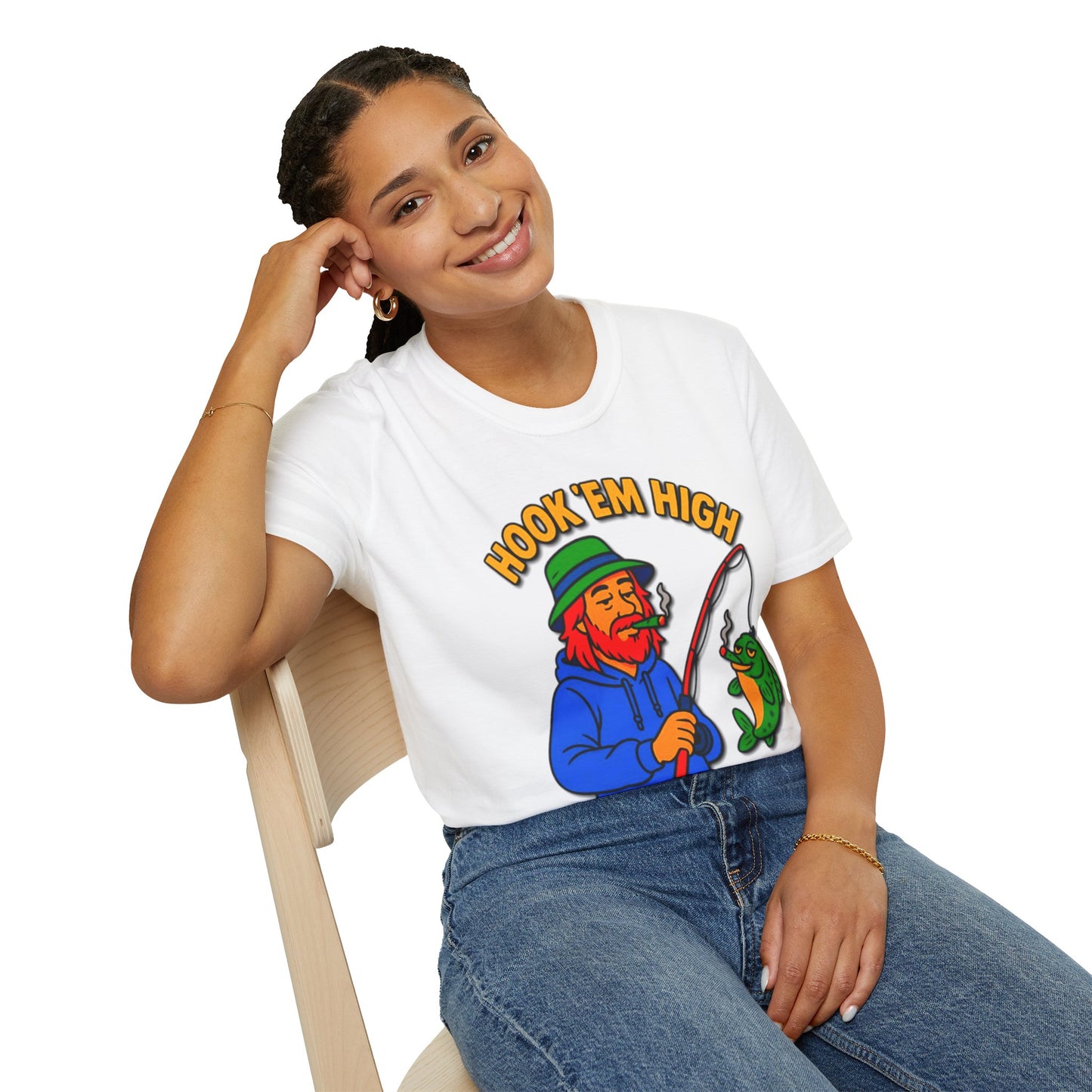 "Hook 'Em High"- S.W.D. T-Shirt