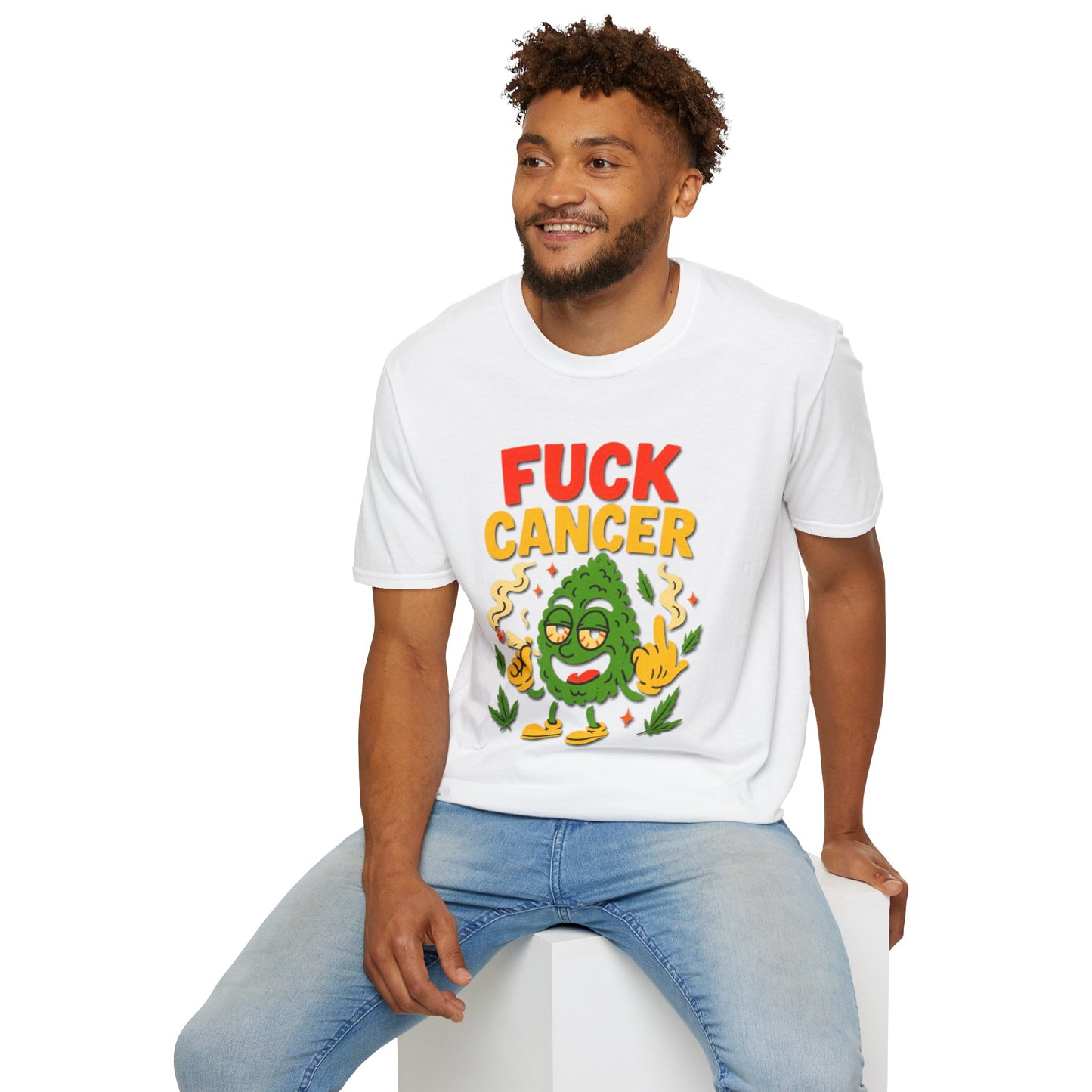 "Fuck Cancer" Cancer Support Shirt- Unisex T-Shirt
