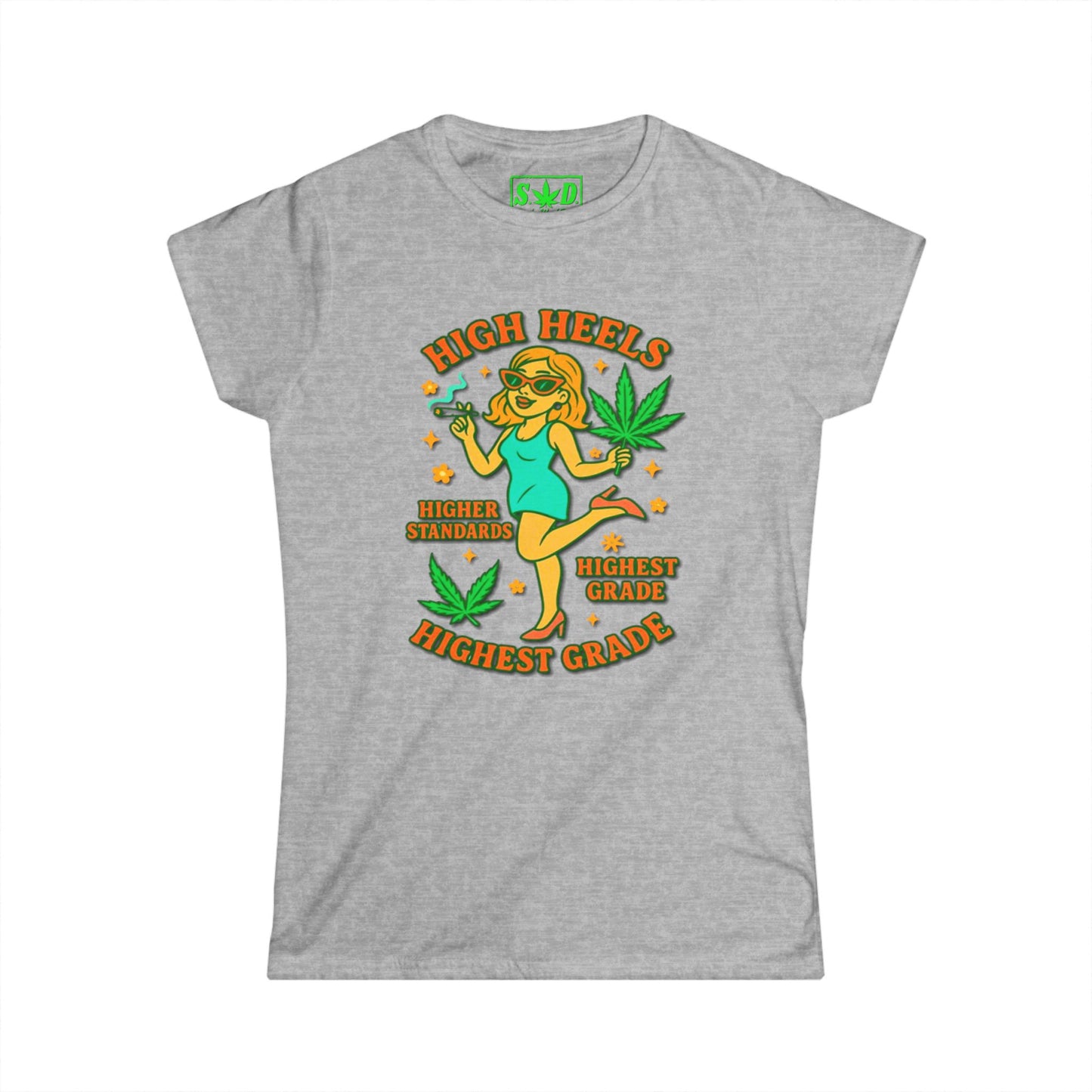 "High Heels"- Woman's Soft style Tee