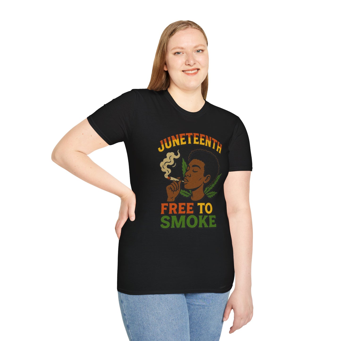 "Juneteenth, Free to Smoke"- SWD T-Shirt