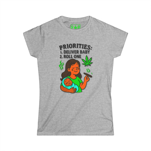 "Pregnant Mom"- S.W.D. T-Shirt