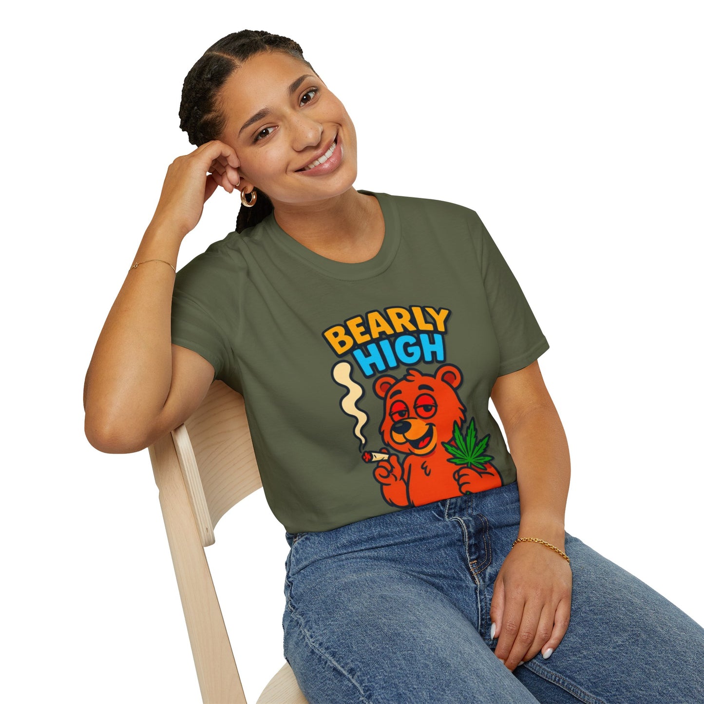 "Bearly High"- S.W.D T-Shirt