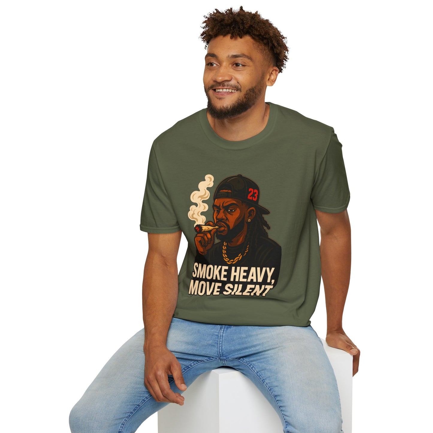 "Smoke Heavy, Move Silent"- S.W.D T-Shirt