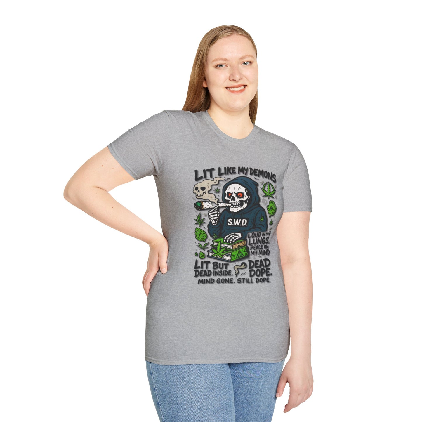 "Lit Like My Demons"- SWD T-Shirt