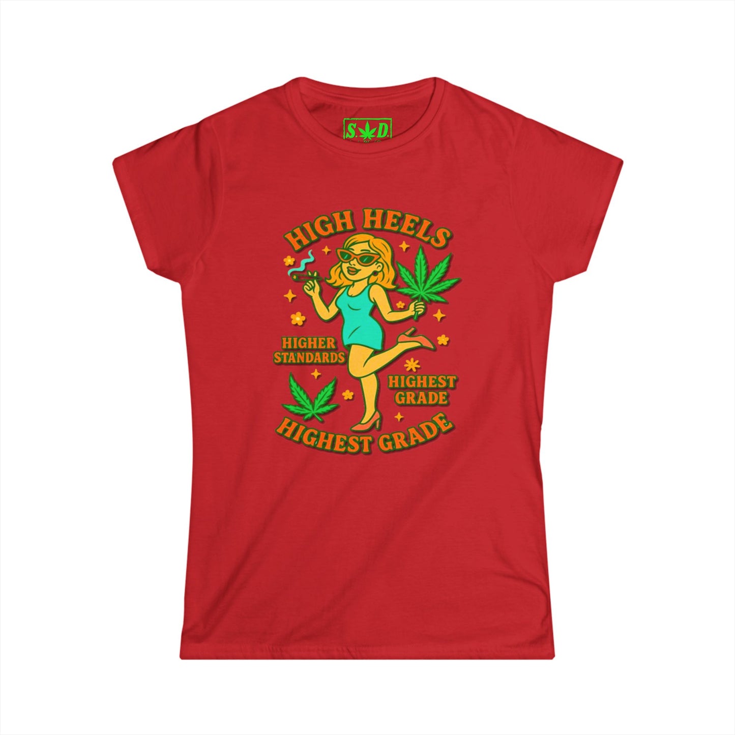"High Heels"- Woman's Soft style Tee