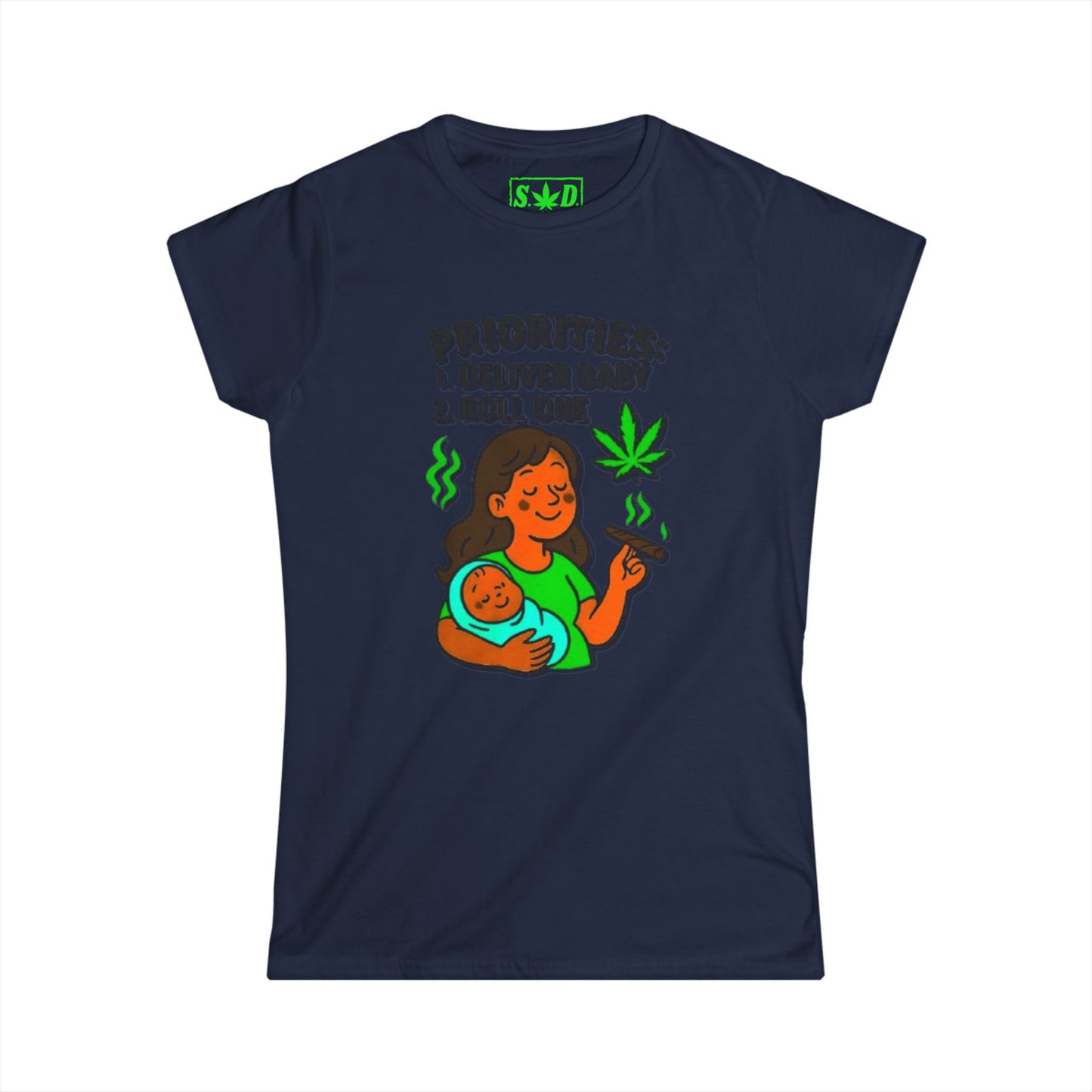 "Pregnant Mom"- S.W.D. T-Shirt