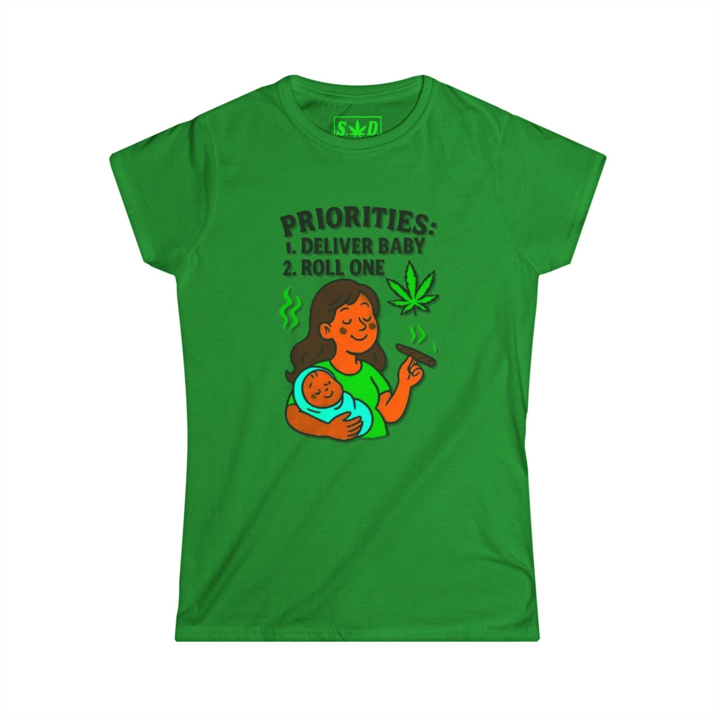 "Pregnant Mom"- S.W.D. T-Shirt