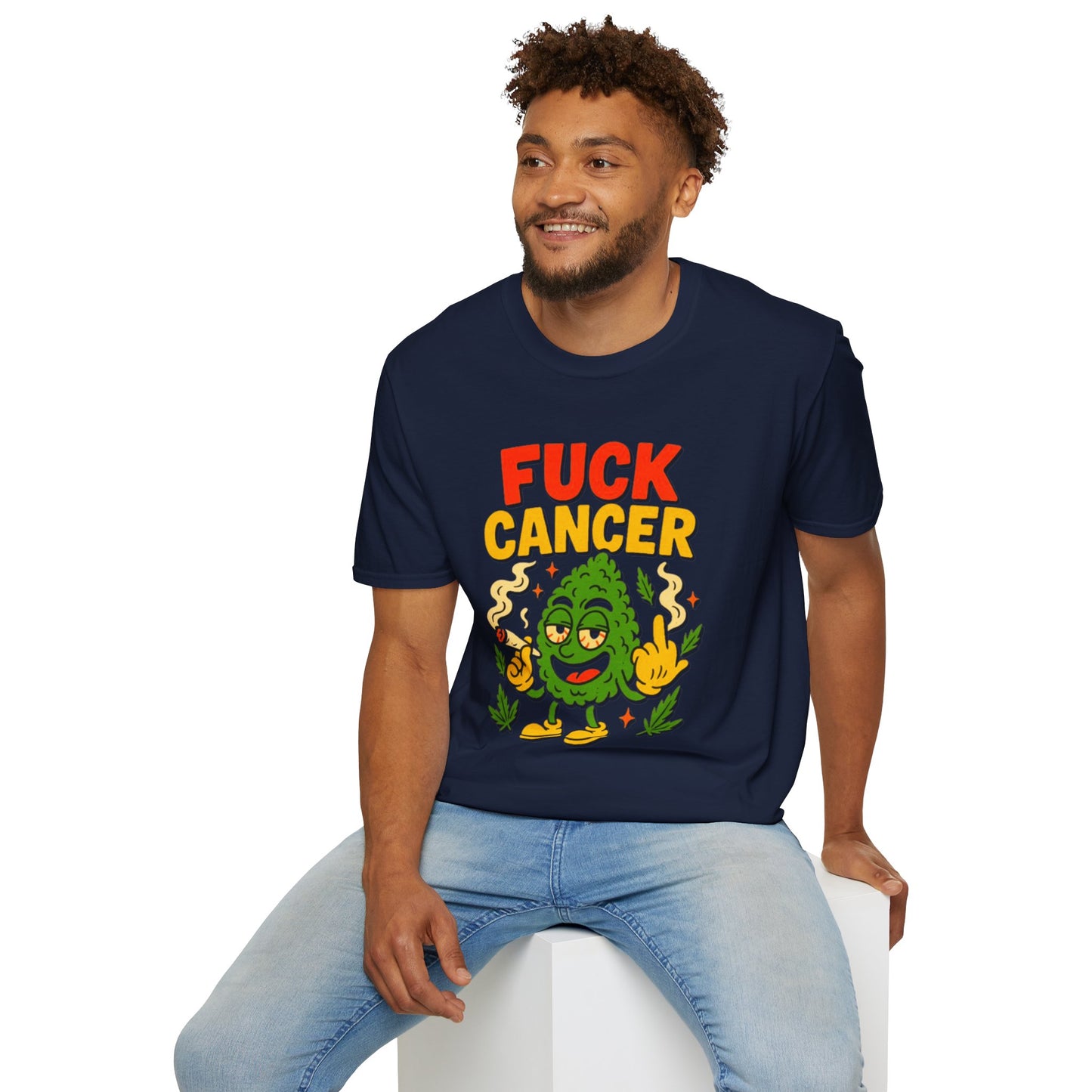 "Fuck Cancer" Cancer Support Shirt- Unisex T-Shirt