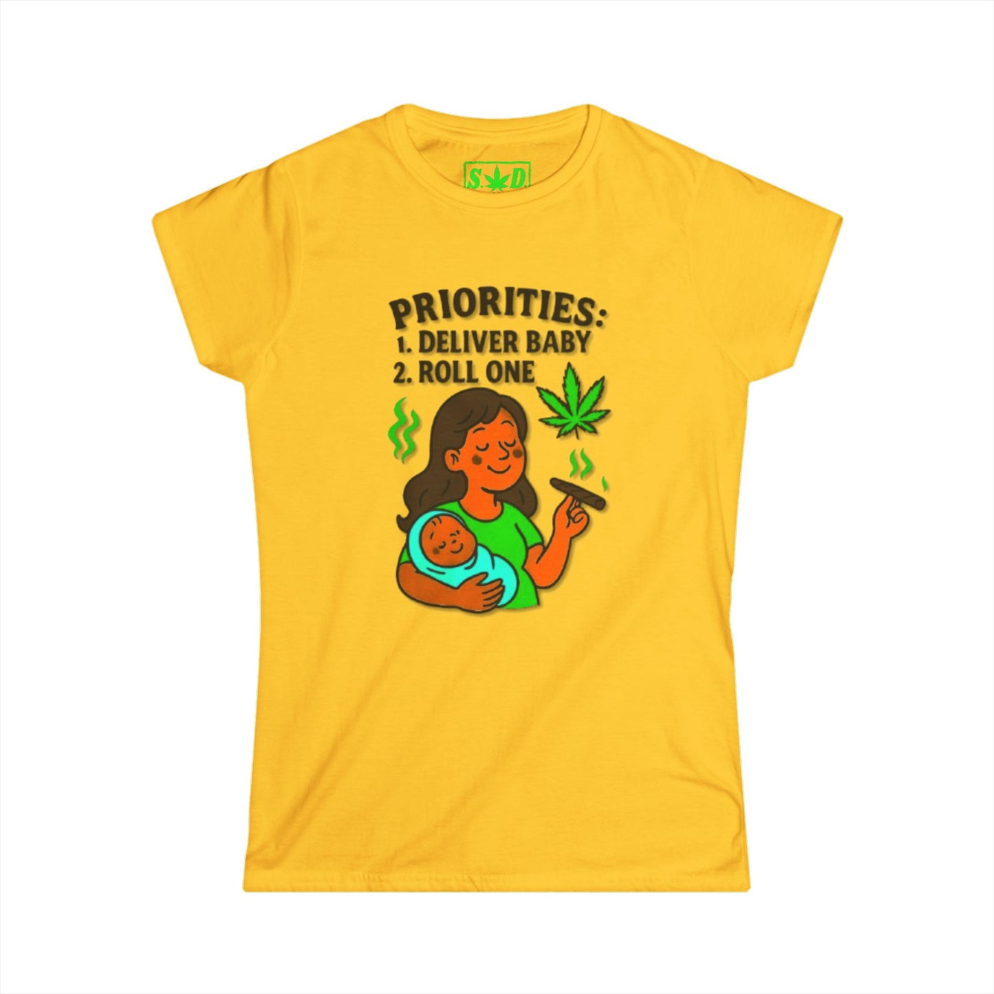 "Pregnant Mom"- S.W.D. T-Shirt