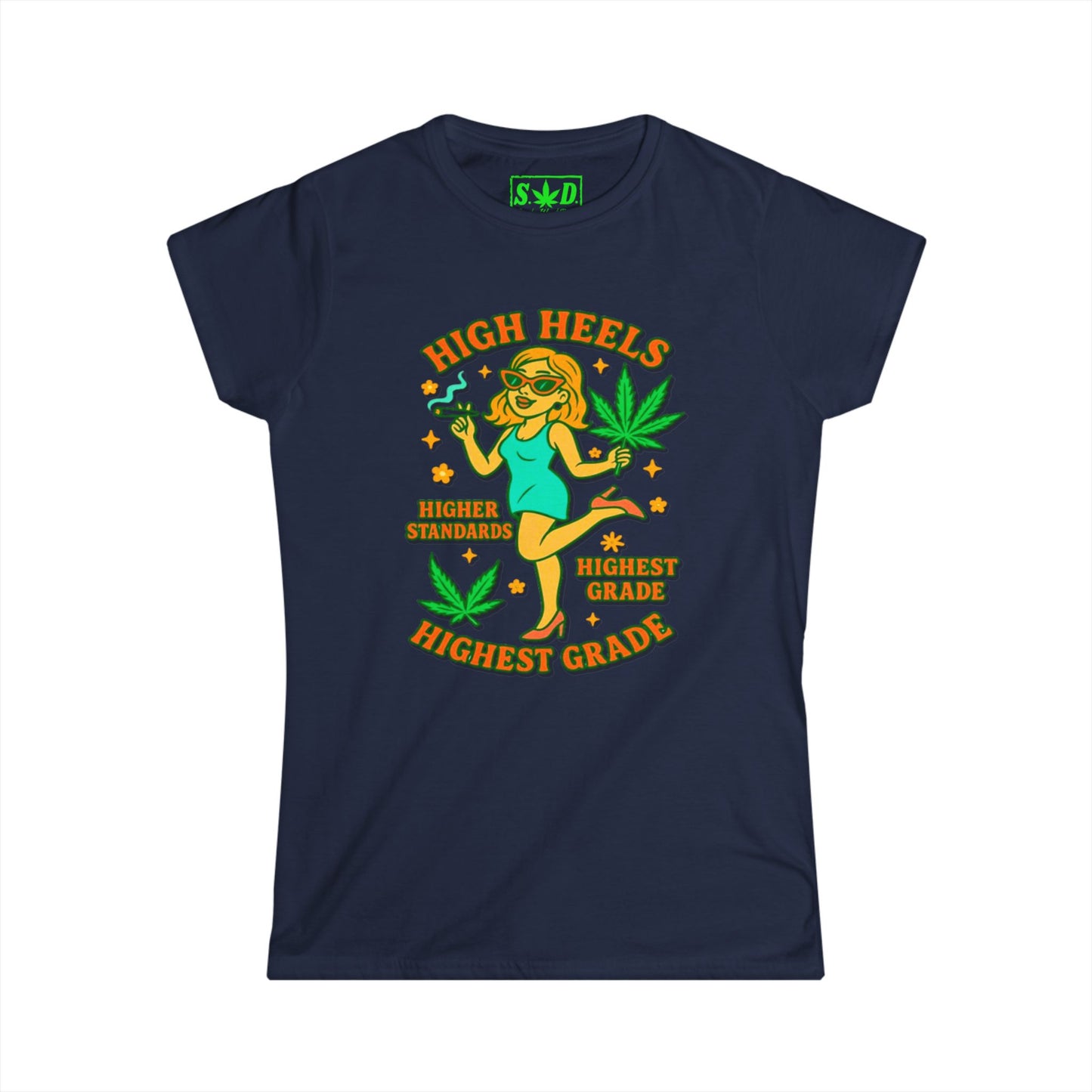 "High Heels"- Woman's Soft style Tee