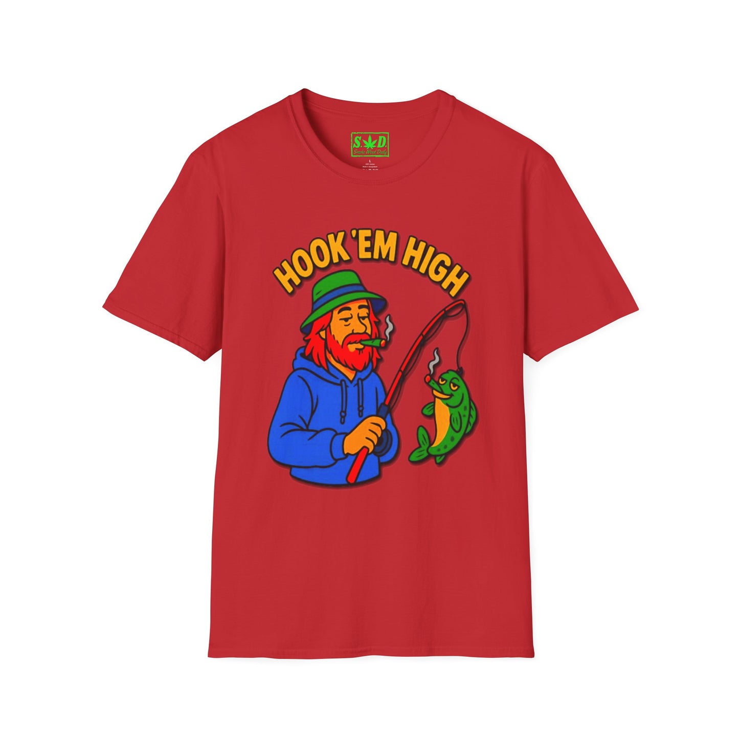 "Hook 'Em High"- S.W.D. T-Shirt