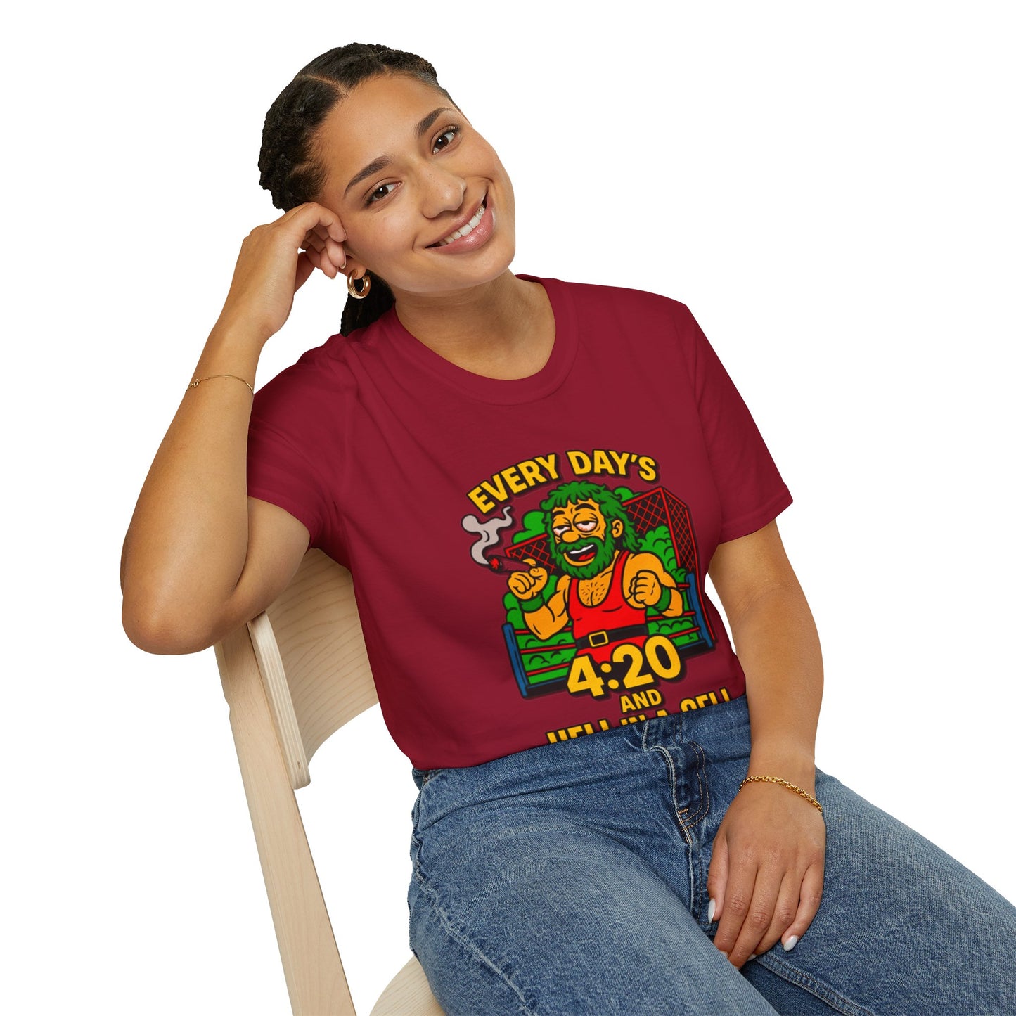 420 Wrestling Fan- SWD T-Shirt