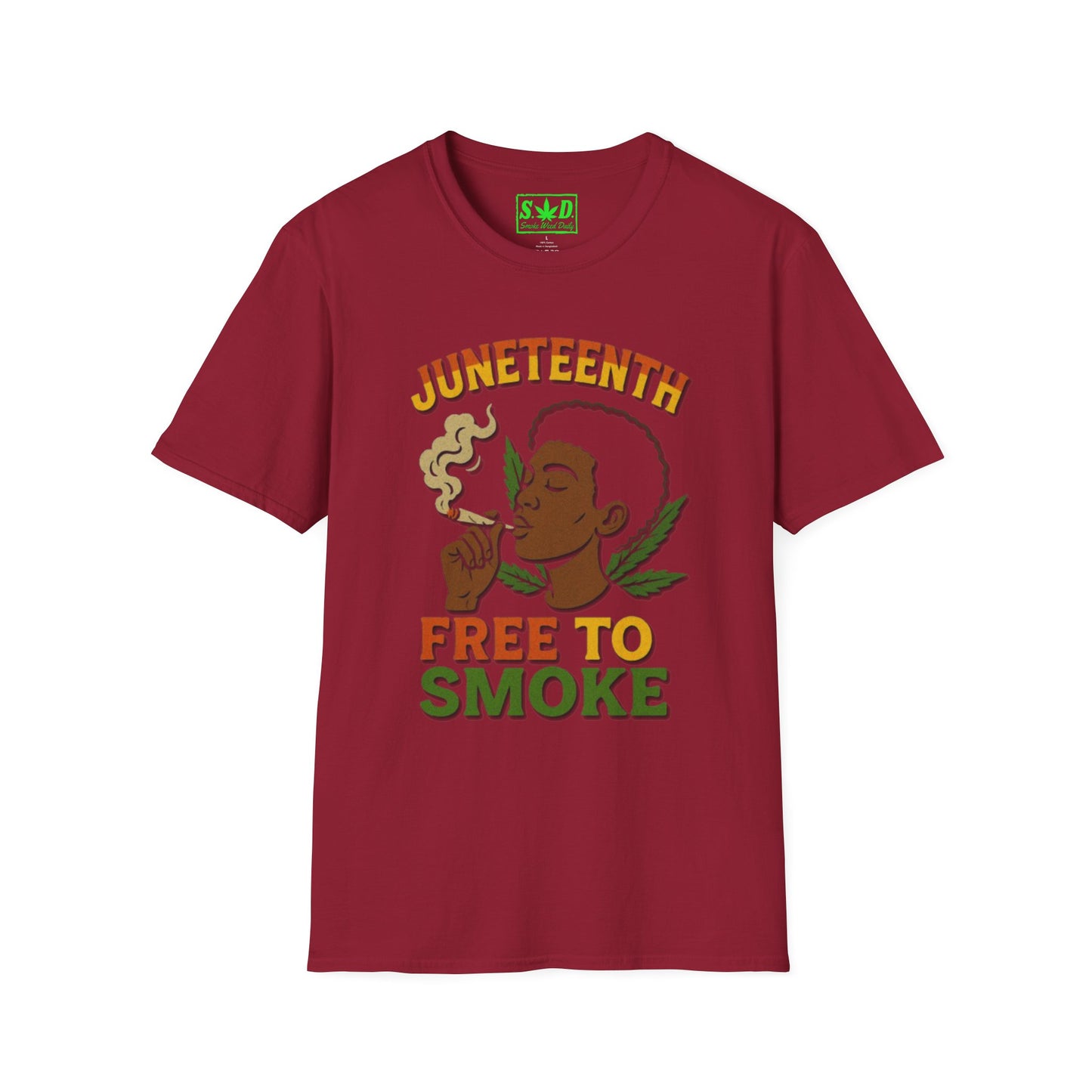 "Juneteenth, Free to Smoke"- SWD T-Shirt