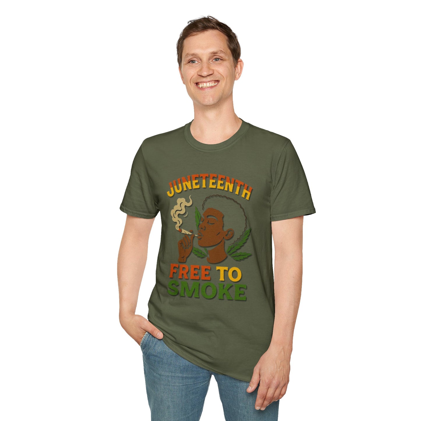 "Juneteenth, Free to Smoke"- SWD T-Shirt