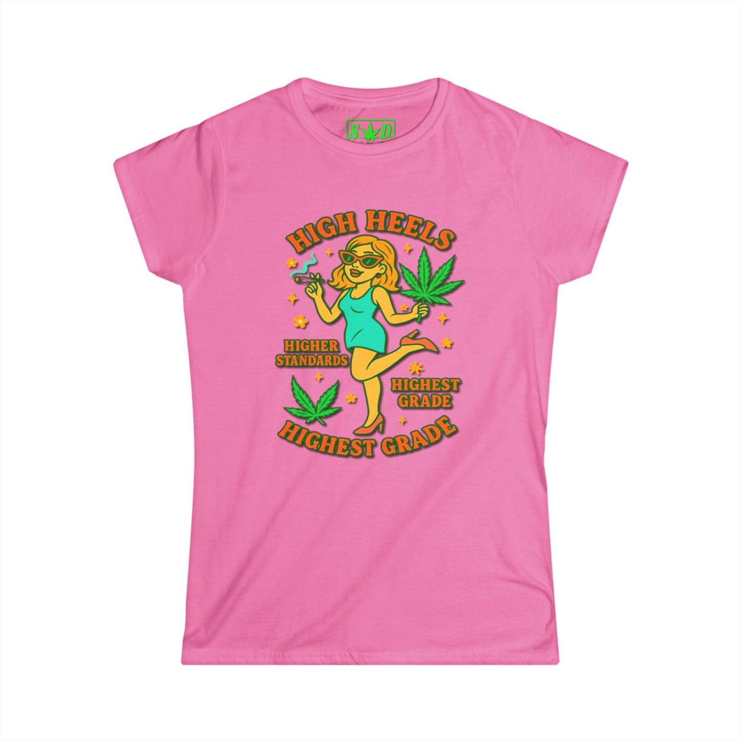 "High Heels"- Woman's Soft style Tee