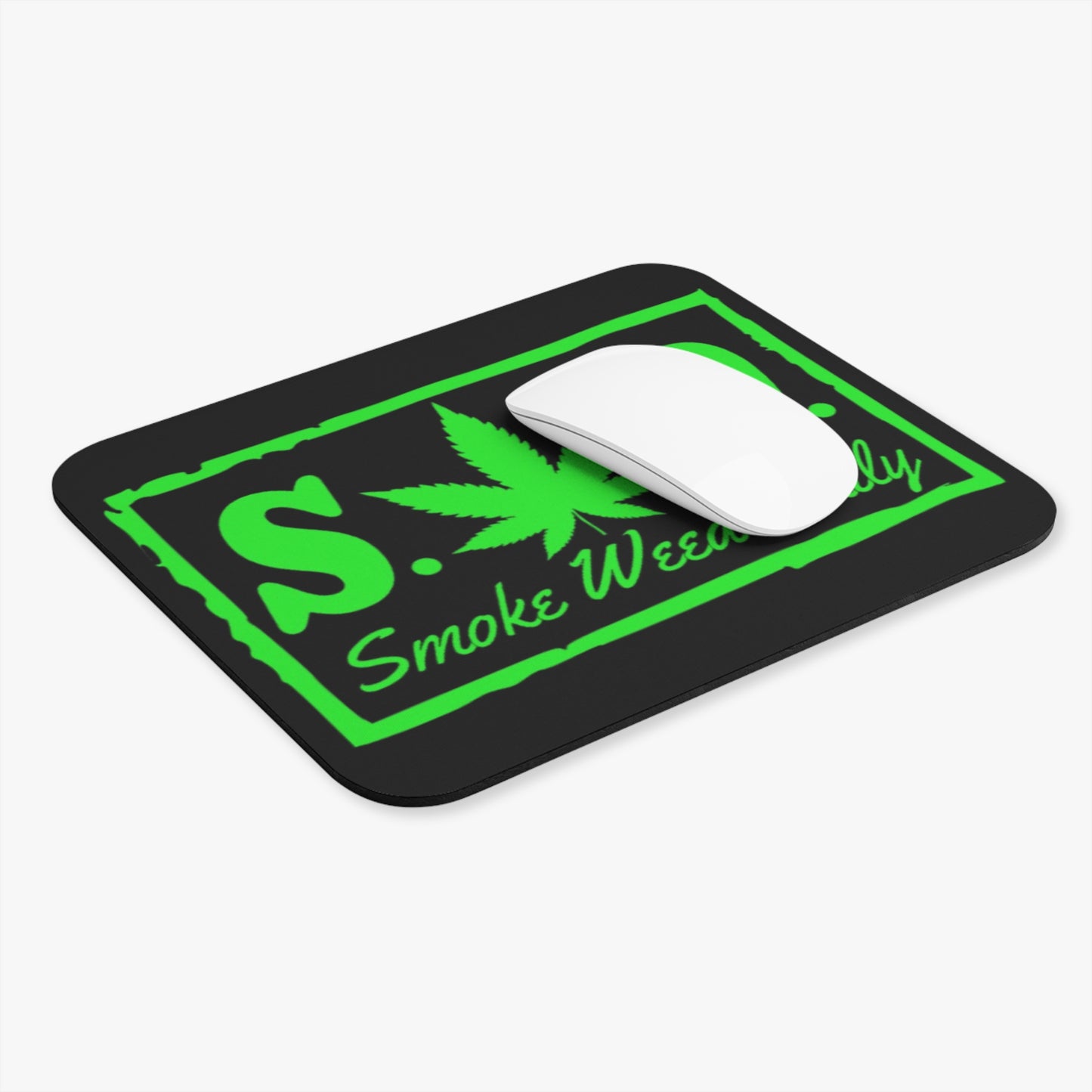 Smoke Weed Daily- Mouse Pad, Desk Accessories