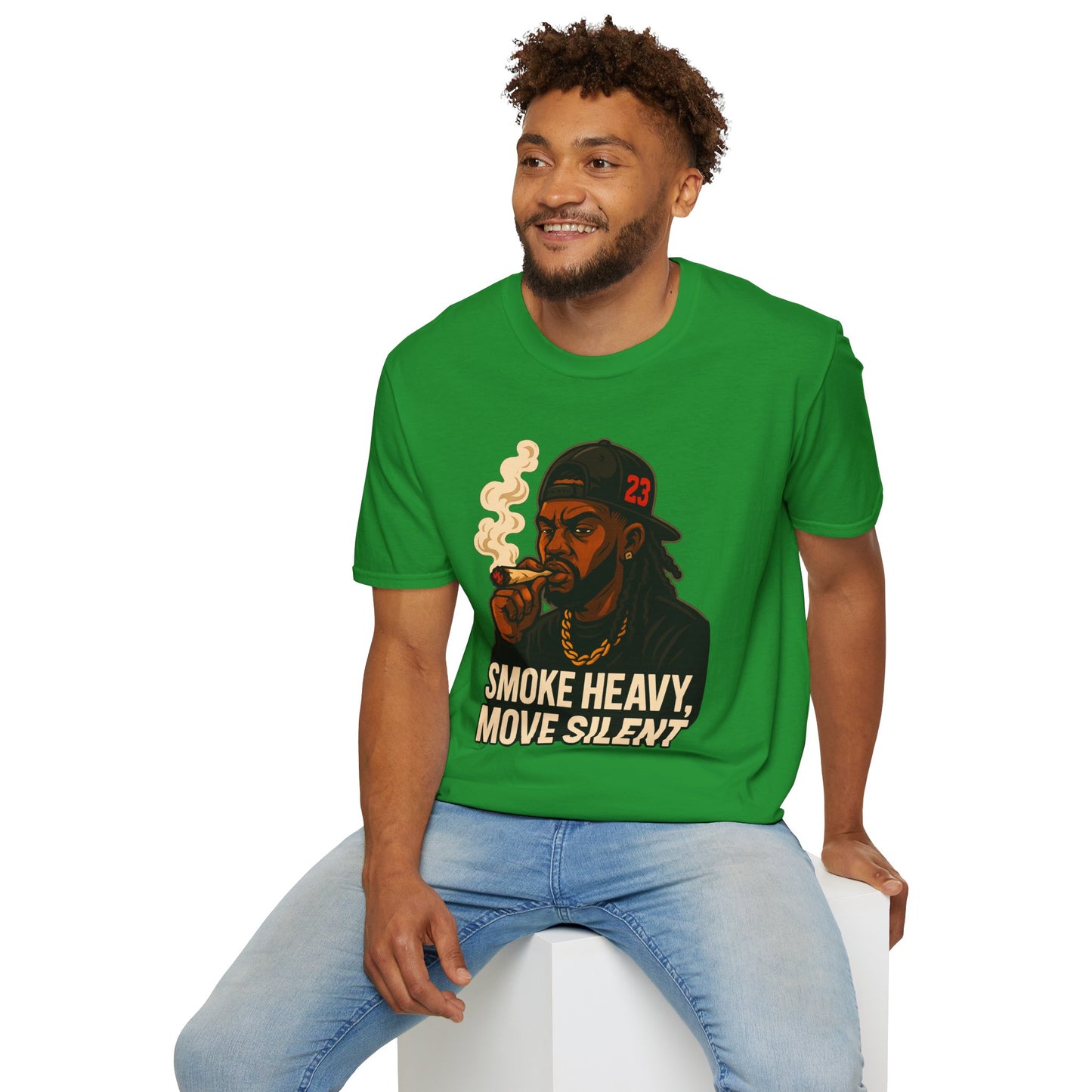 "Smoke Heavy, Move Silent"- S.W.D T-Shirt
