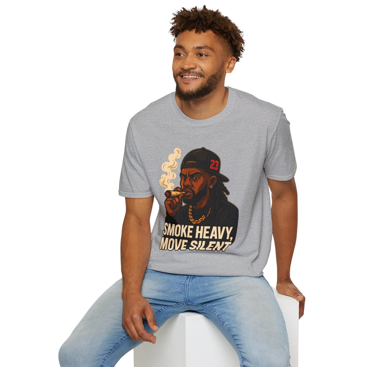 "Smoke Heavy, Move Silent"- S.W.D T-Shirt