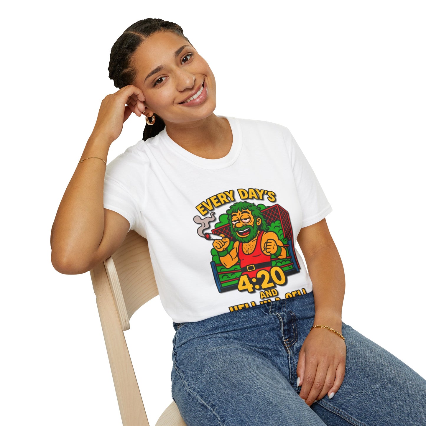 420 Wrestling Fan- SWD T-Shirt
