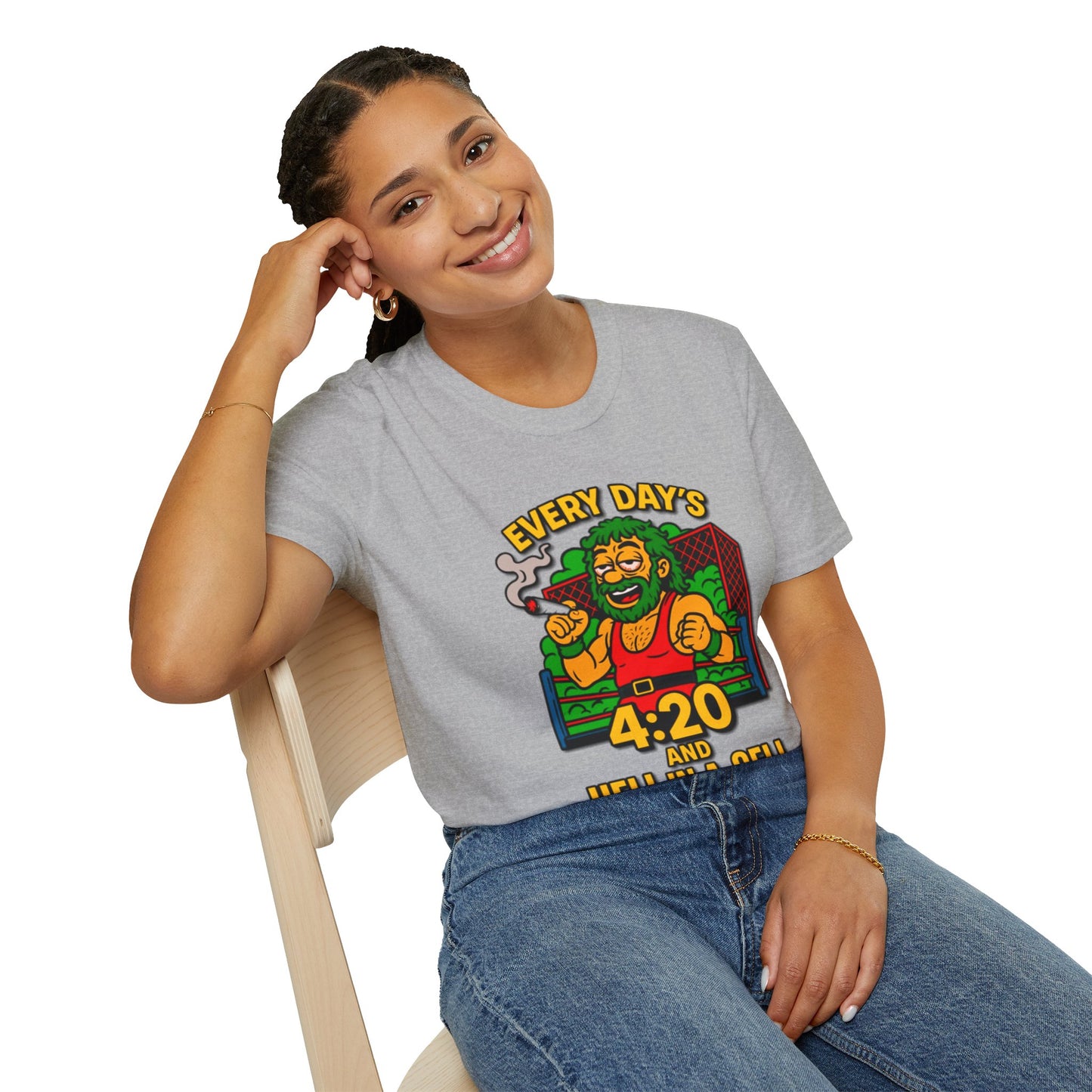 420 Wrestling Fan- SWD T-Shirt