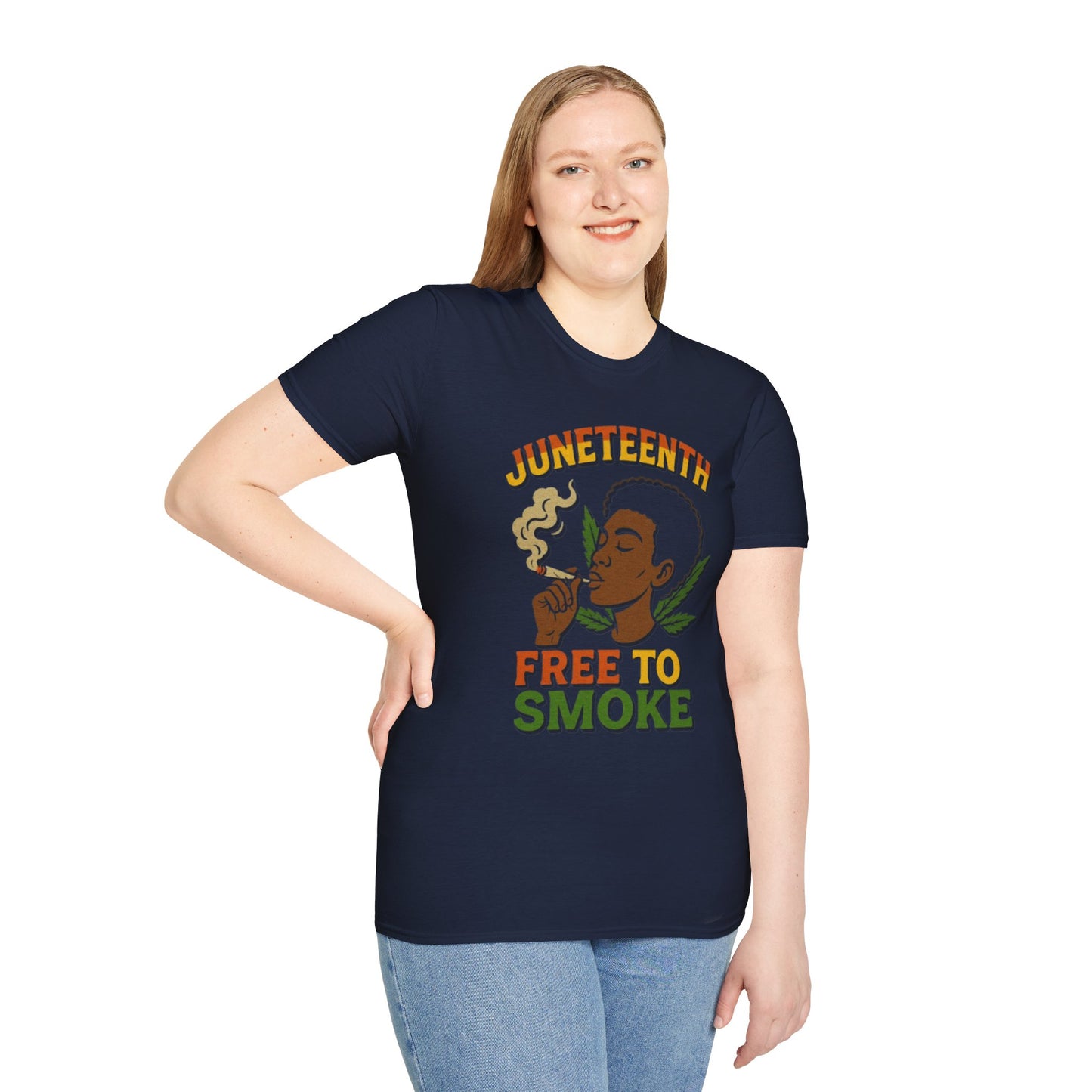"Juneteenth, Free to Smoke"- SWD T-Shirt