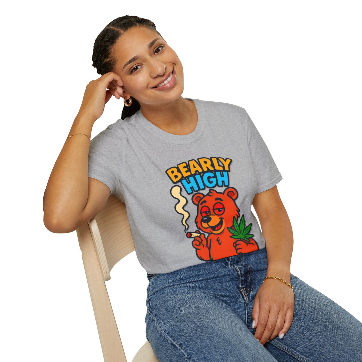 "Bearly High"- S.W.D T-Shirt