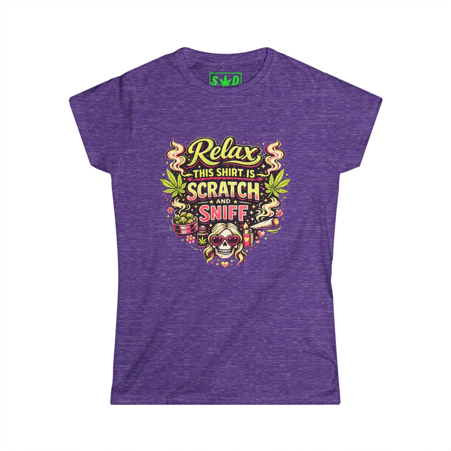 Relax This Shirt Is Scratch and Sniff- S.W.D. Graphic Tee (Women’s)