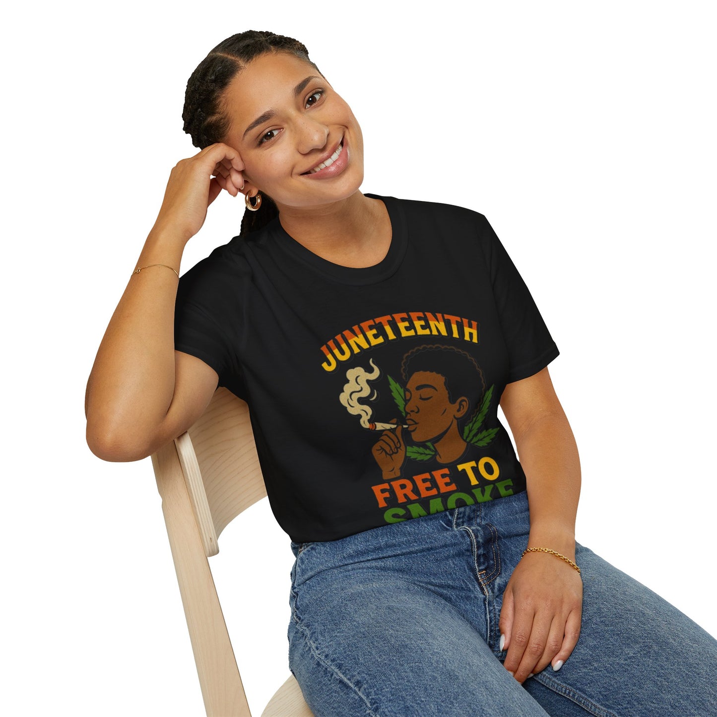 "Juneteenth, Free to Smoke"- SWD T-Shirt