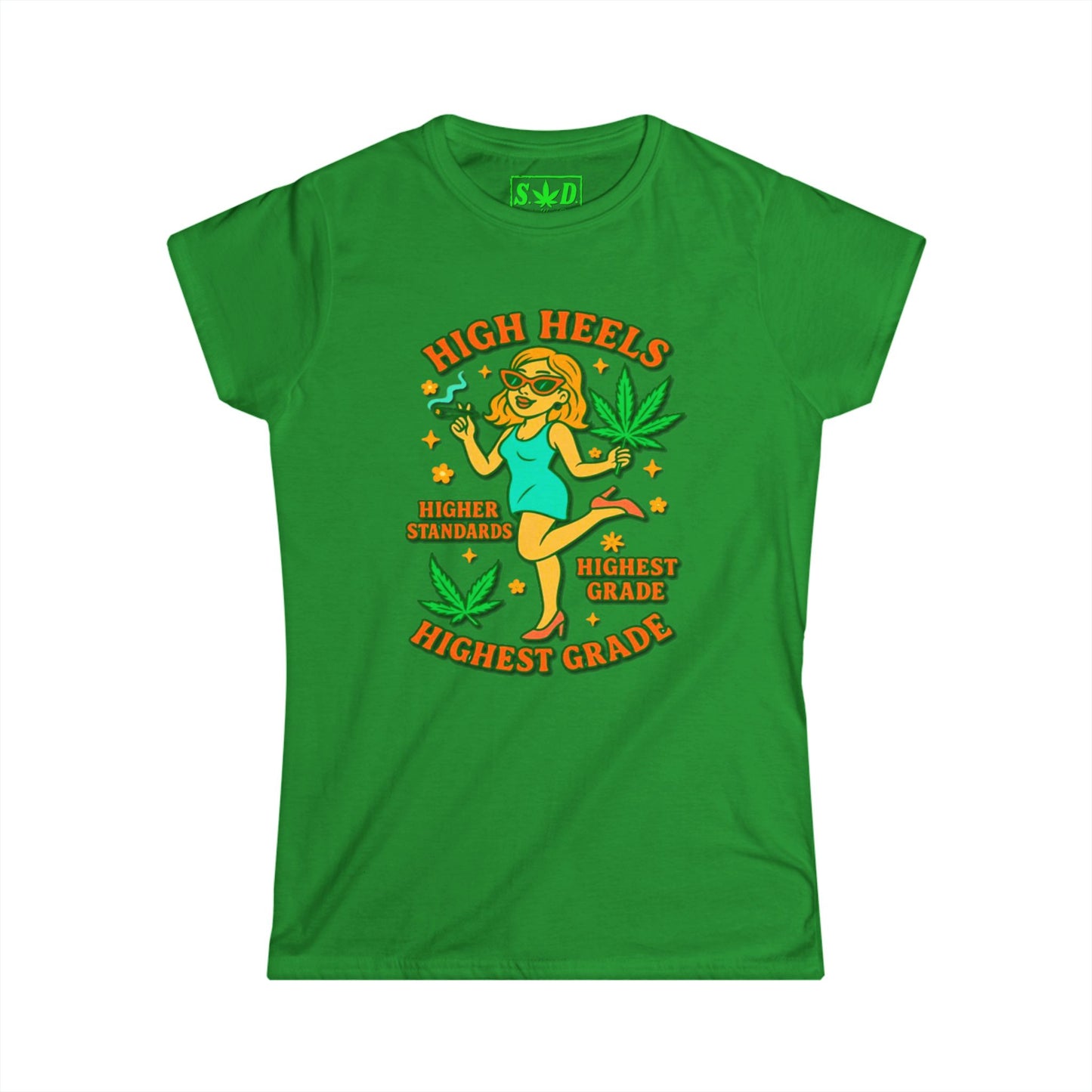 "High Heels"- Woman's Soft style Tee