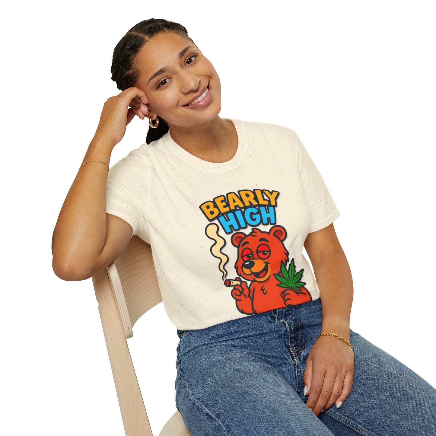 "Bearly High"- S.W.D T-Shirt