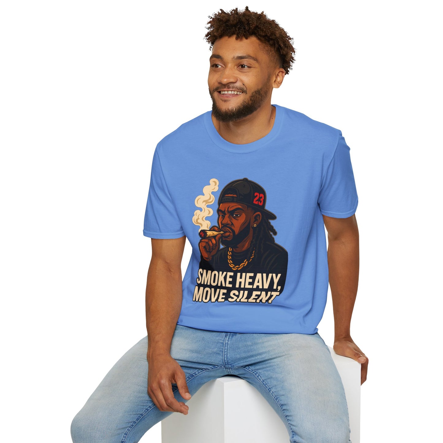 "Smoke Heavy, Move Silent"- S.W.D T-Shirt