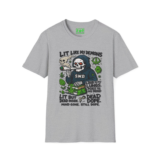 "Lit Like My Demons"- SWD T-Shirt