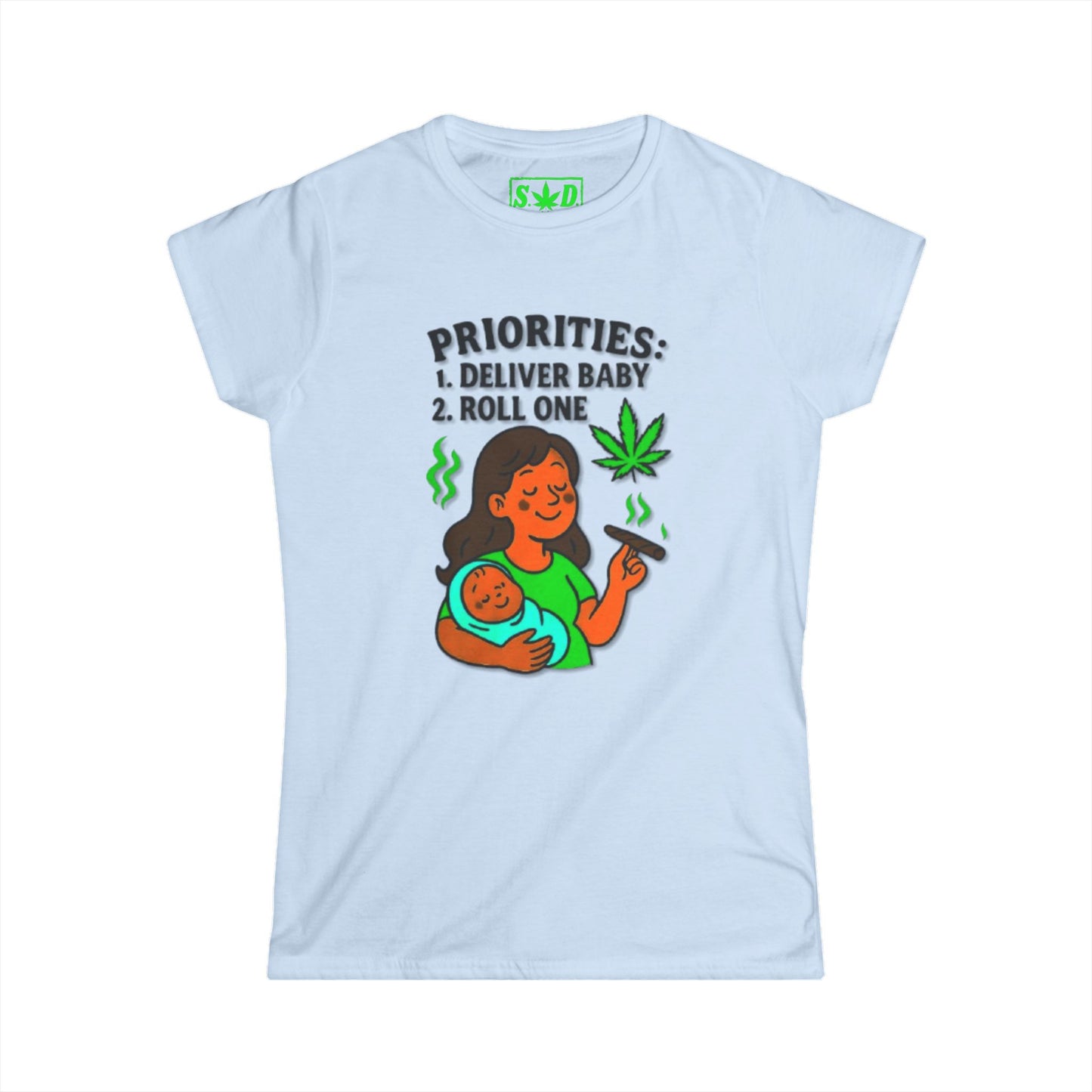 "Pregnant Mom"- S.W.D. T-Shirt