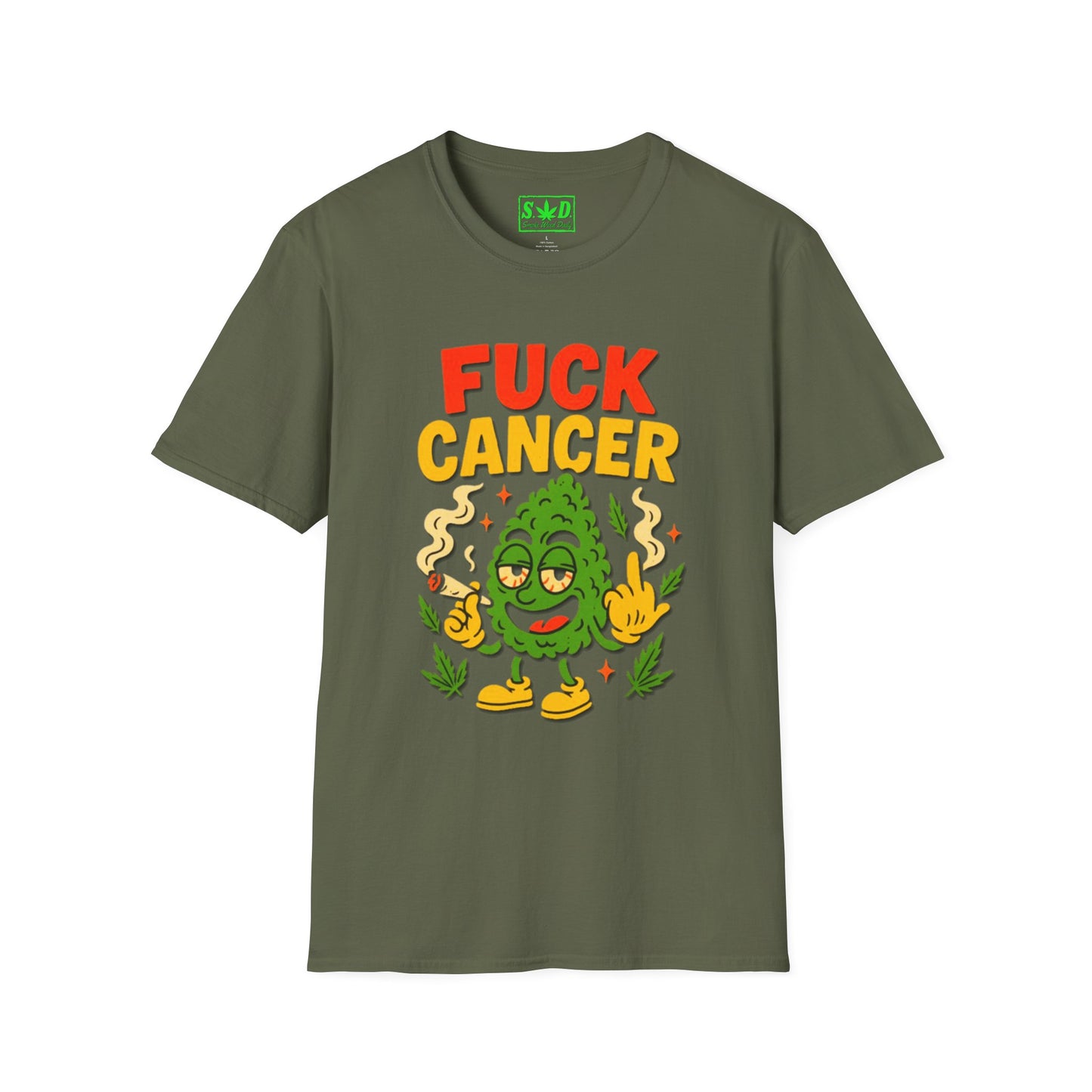 "Fuck Cancer" Cancer Support Shirt- Unisex T-Shirt
