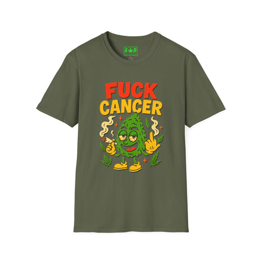 "Fuck Cancer" Cancer Support Shirt- Unisex T-Shirt