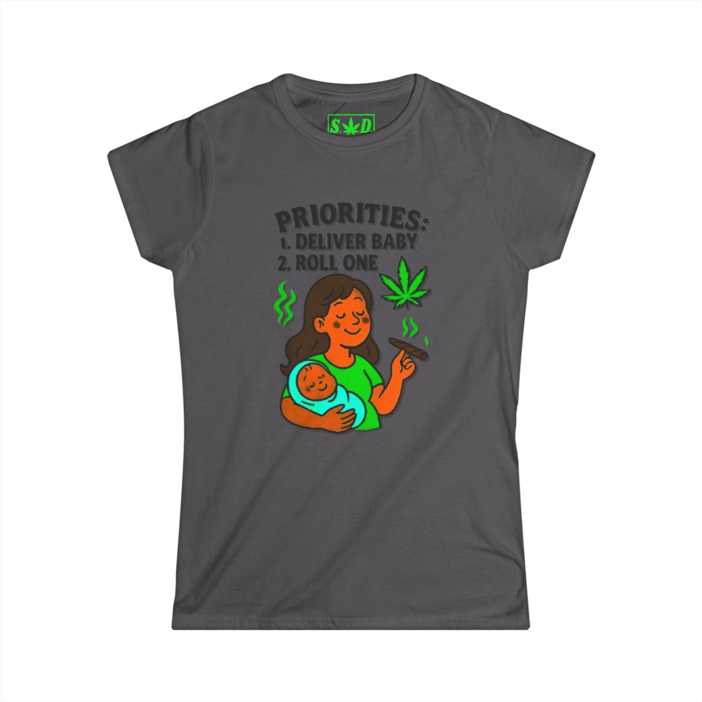 "Pregnant Mom"- S.W.D. T-Shirt