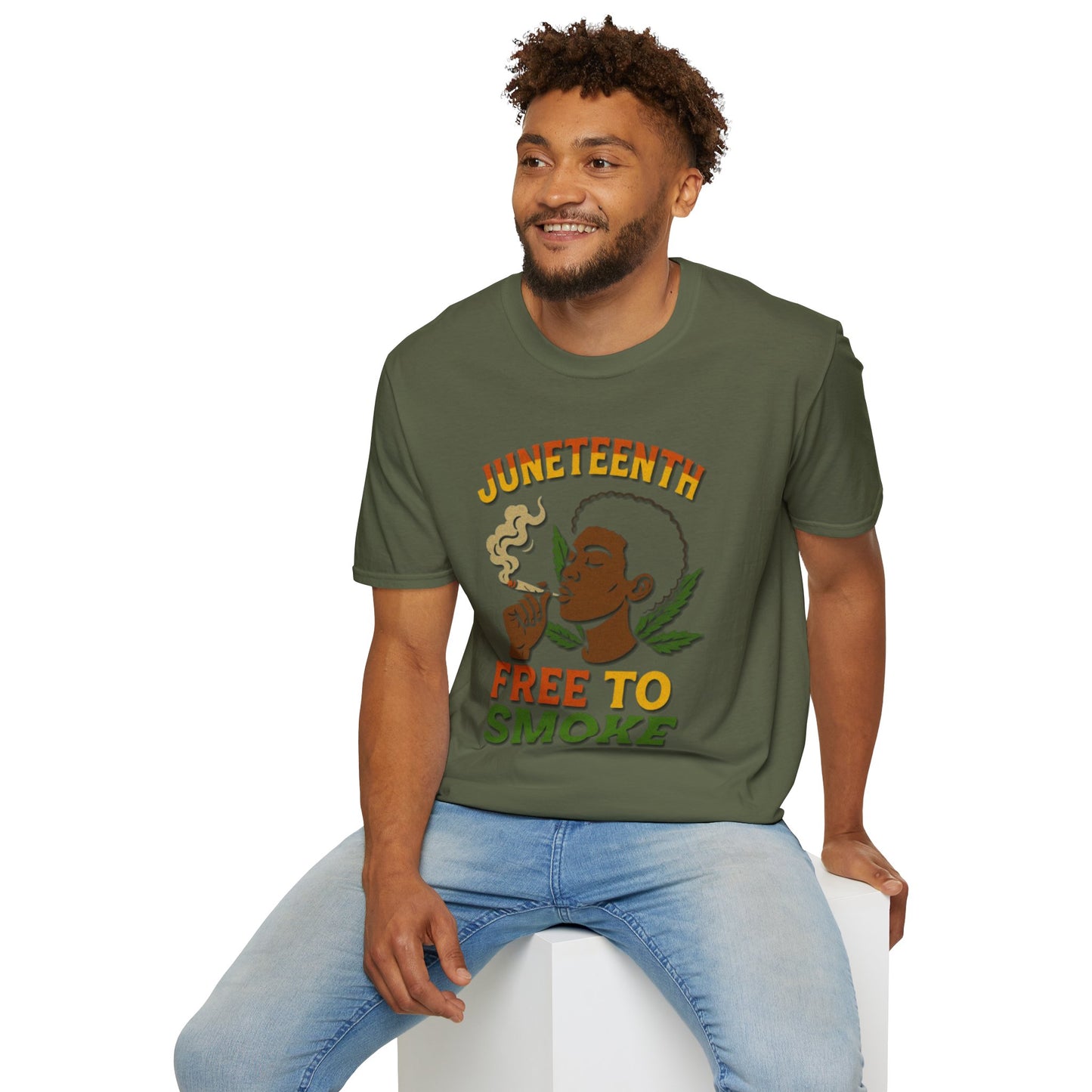 "Juneteenth, Free to Smoke"- SWD T-Shirt