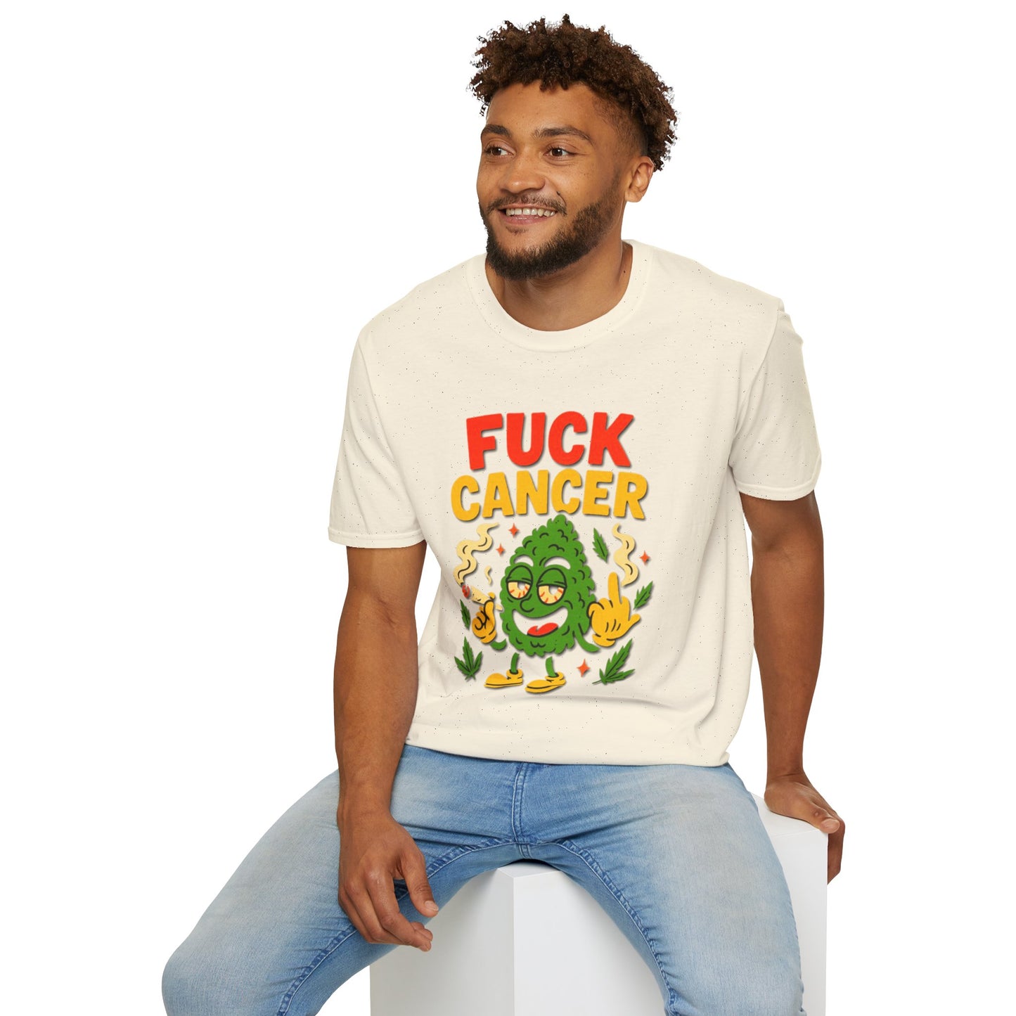 "Fuck Cancer" Cancer Support Shirt- Unisex T-Shirt