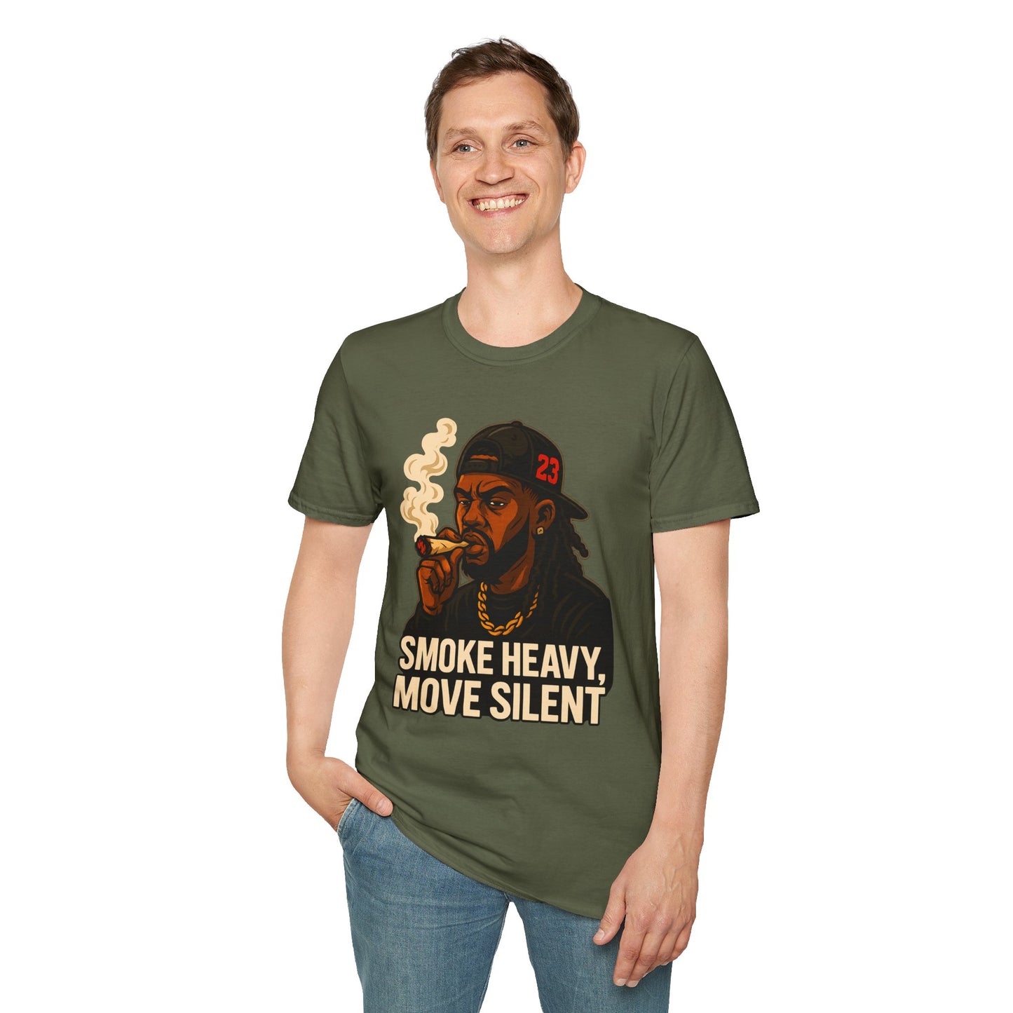 "Smoke Heavy, Move Silent"- S.W.D T-Shirt