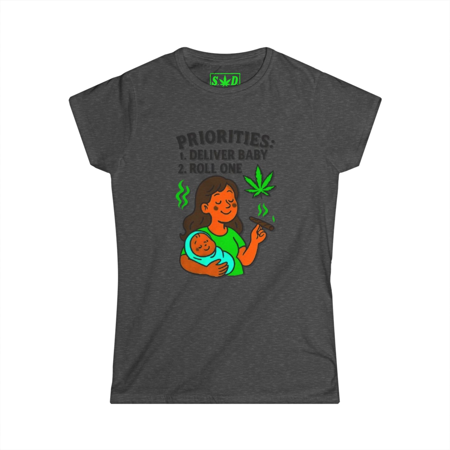 "Pregnant Mom"- S.W.D. T-Shirt