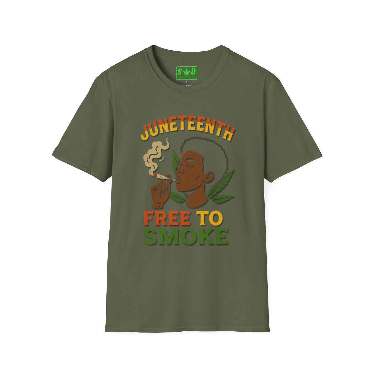 "Juneteenth, Free to Smoke"- SWD T-Shirt