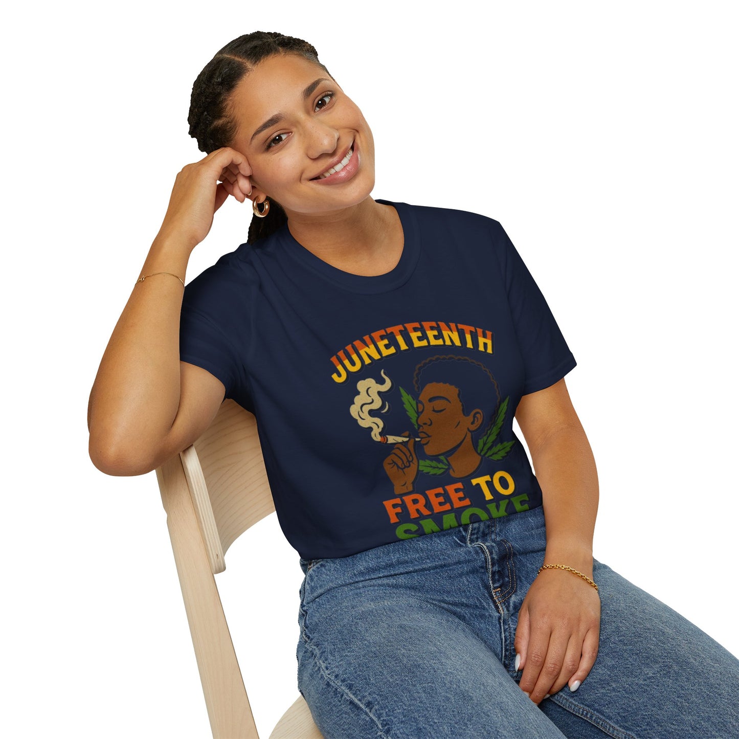 "Juneteenth, Free to Smoke"- SWD T-Shirt
