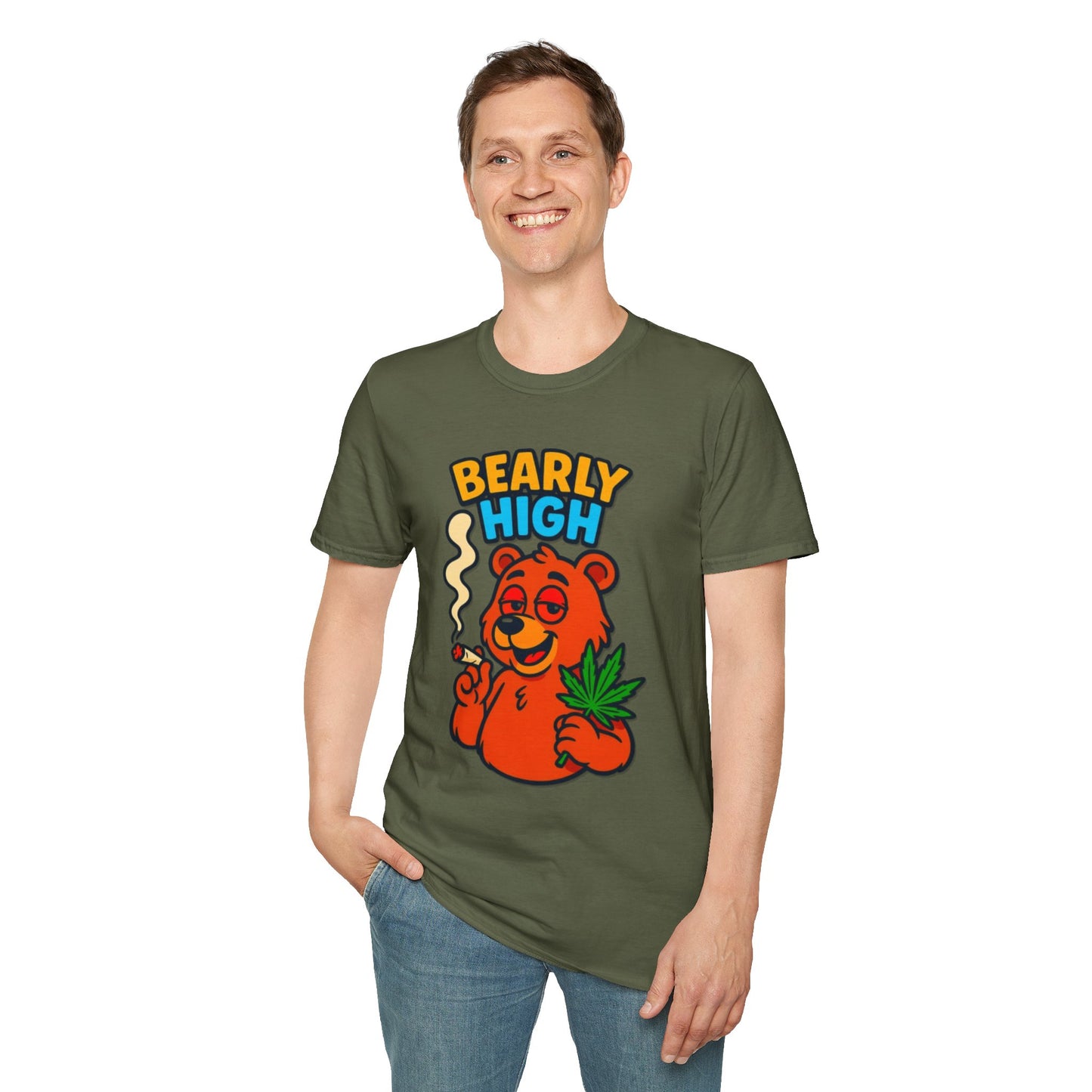 "Bearly High"- S.W.D T-Shirt
