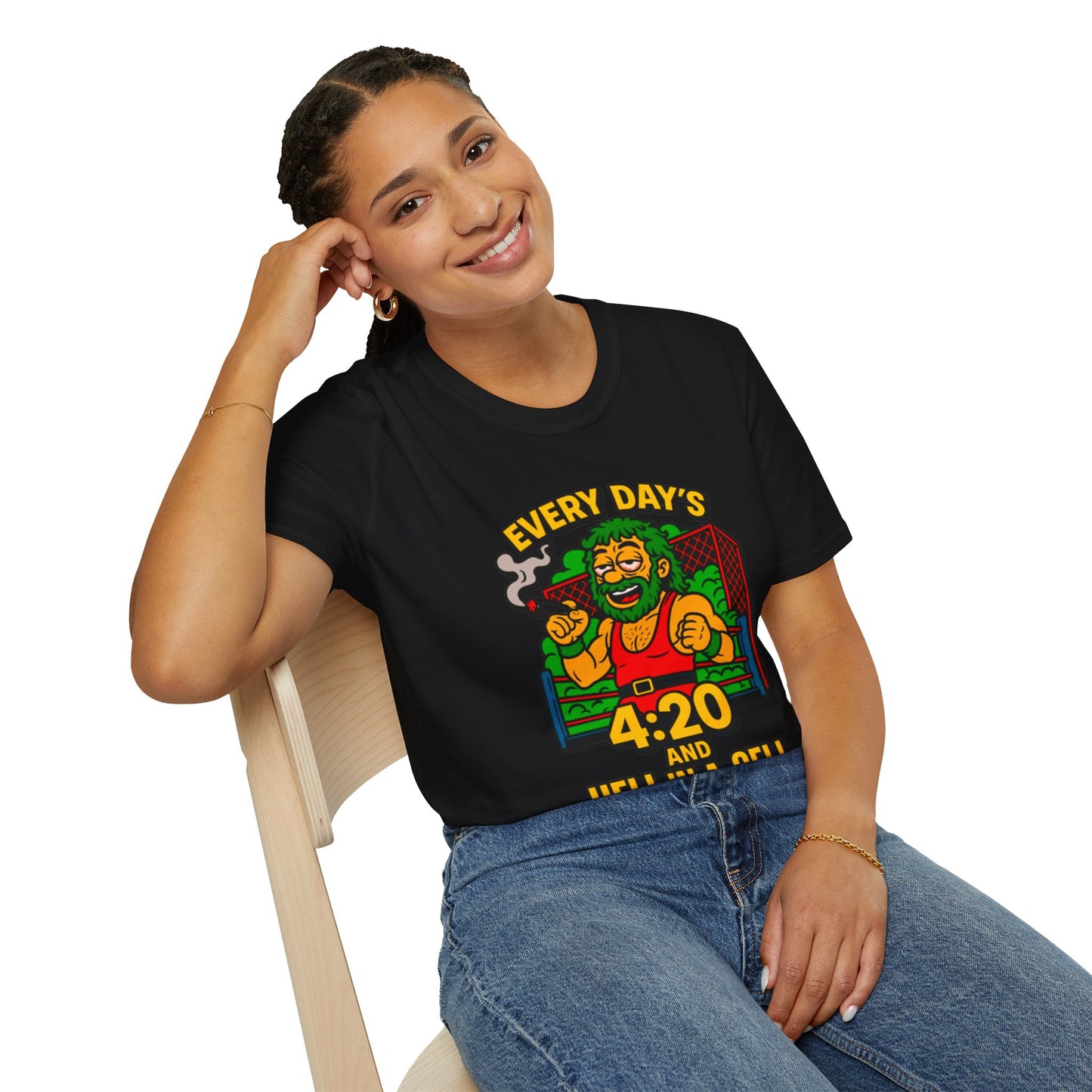 420 Wrestling Fan- SWD T-Shirt