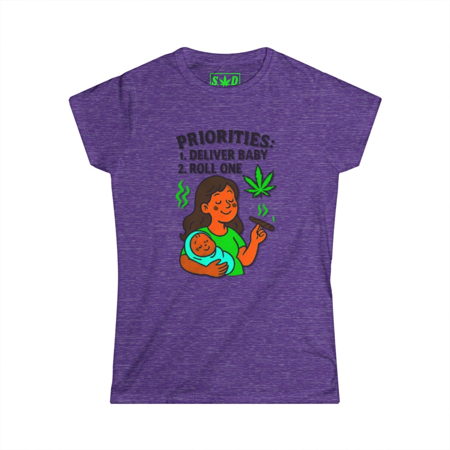 "Pregnant Mom"- S.W.D. T-Shirt