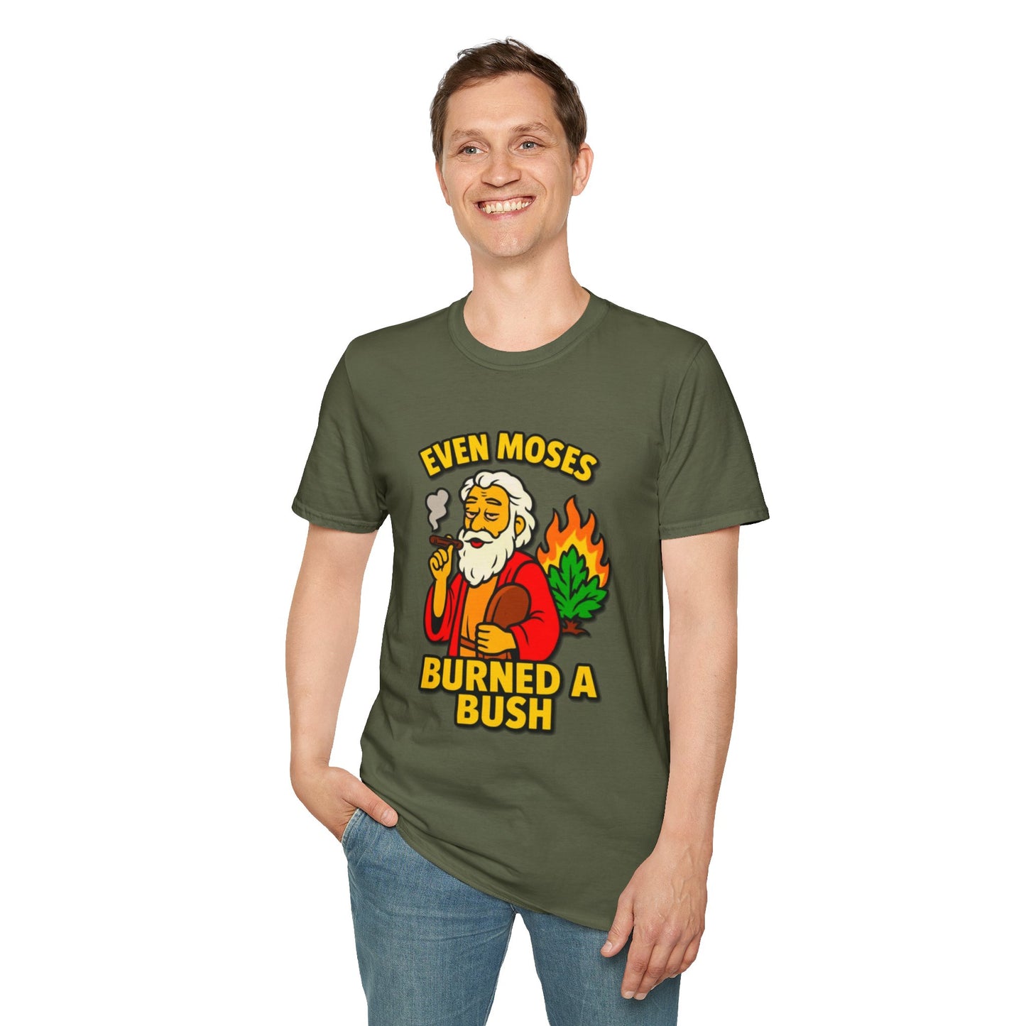 "Even Moses Burned a Bush"- S.W.D. T-Shirt