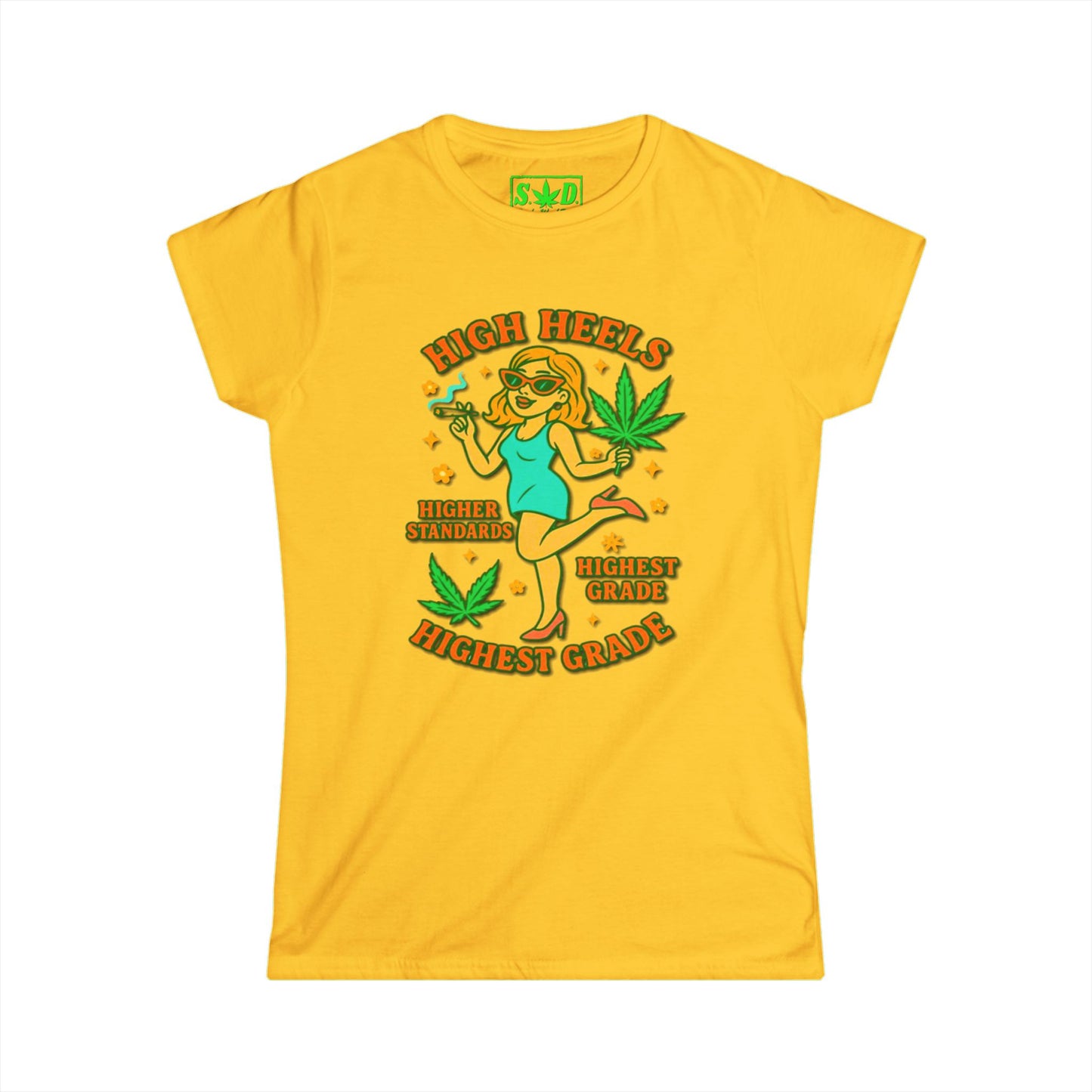 "High Heels"- Woman's Soft style Tee