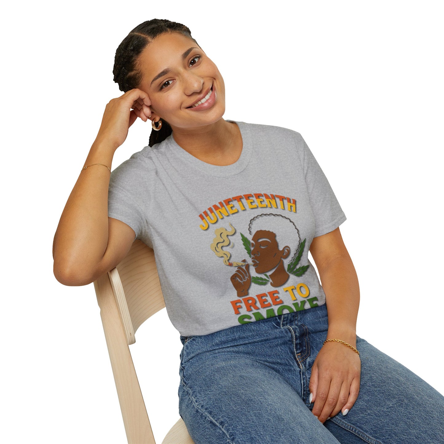 "Juneteenth, Free to Smoke"- SWD T-Shirt