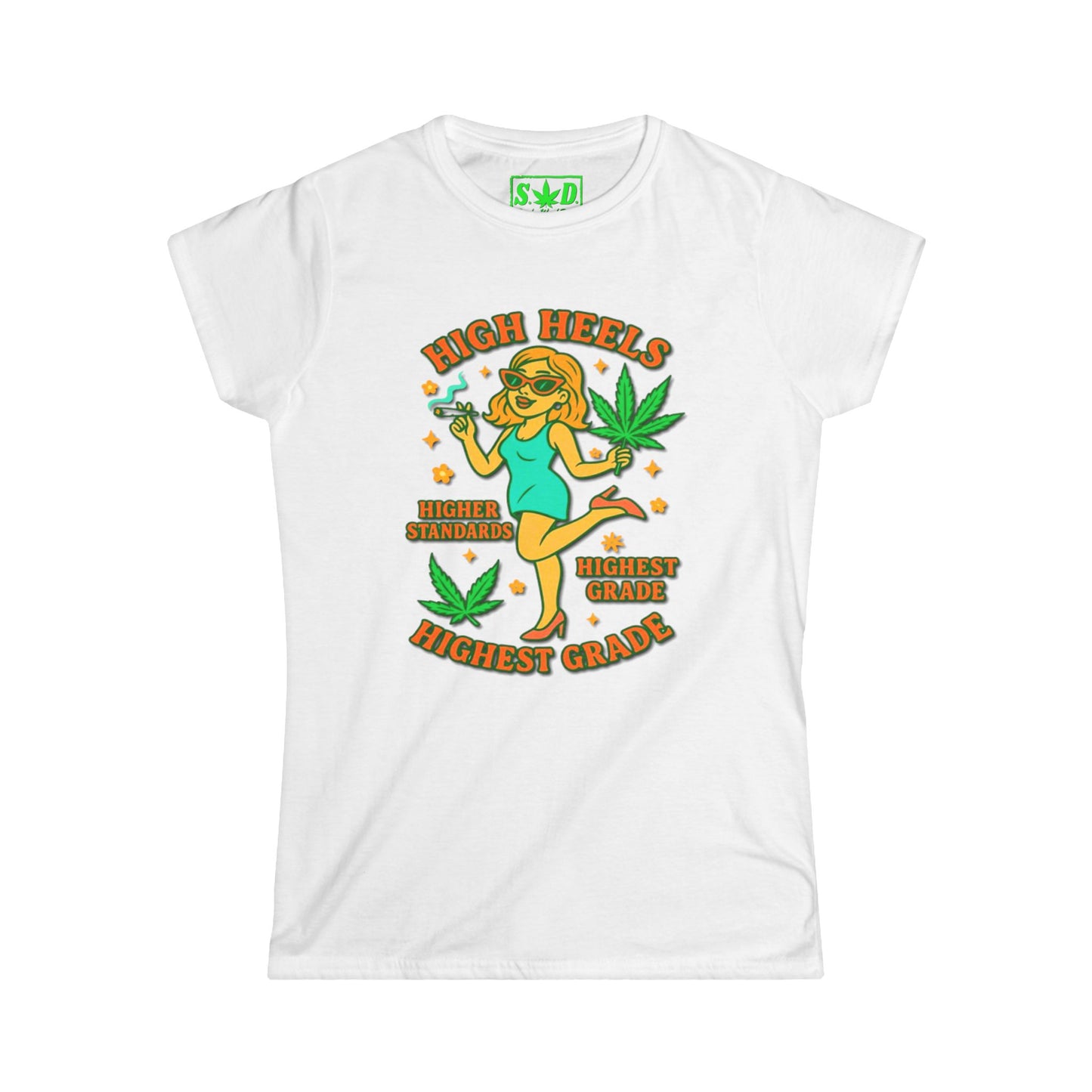 "High Heels"- Woman's Soft style Tee